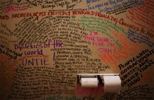 photograph of art installation